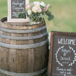 barrel outdoor-country-wedding-ceremony-ideas